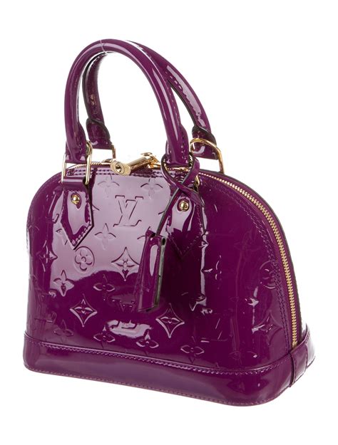 louis vuitton alma vernis authentic|louis vuitton alma inside.